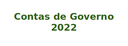 Contas de Governo do exercício de 2022 esta tramitando